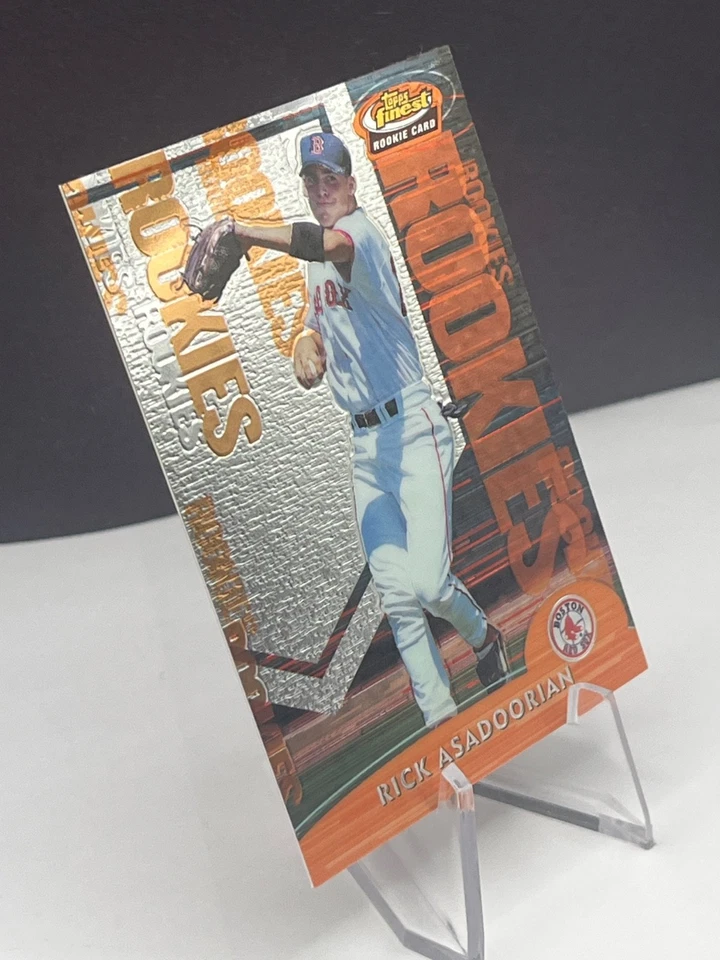 Rick Asadoorian 2000 Topps Finest Rookie Card # 118 0427/2000 - Image 2 of 4