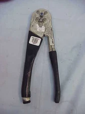 Buchanan MS3191-1 Ratchet Hand Crimp Tool 24-12 AWG w/Blue #16 Positioner 3191-1