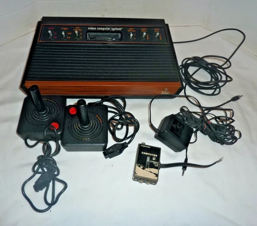 Vintage Atari Video Computer Game System