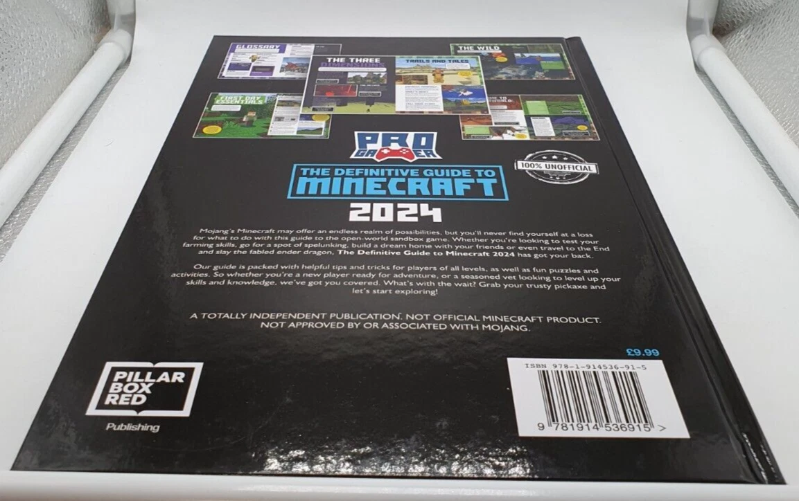 The Definitive Guide to Minecraft Annual (2024) by Naomi Berry