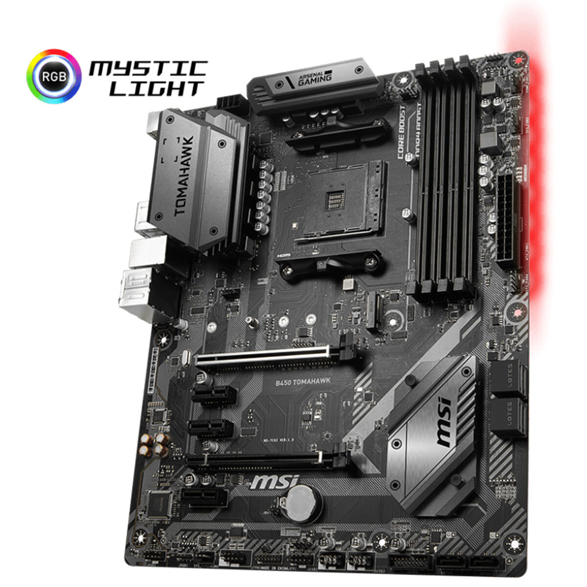 マザーボード MSI B450M + Ryzen 7 3700X + 16GB DDR4x2 B450M-A