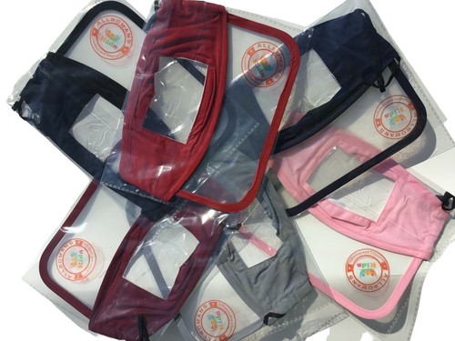 Anti-Fog Teen Face Mask Plastic Shield Face Eye Protection | Clear Mouth Piece - Picture 7 of 27