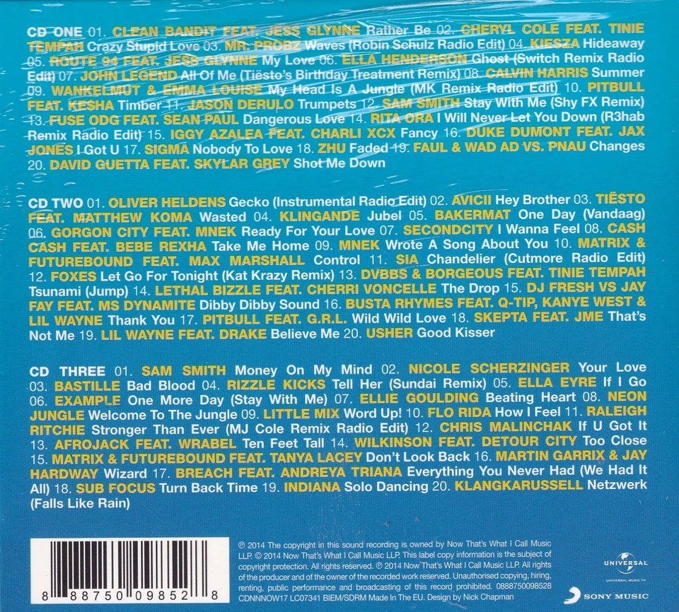 Fetenhits Club Hits 3 CD Box 60 Songs Now That´s What I Call Party Dance #T1840 - Bild 2 von 3