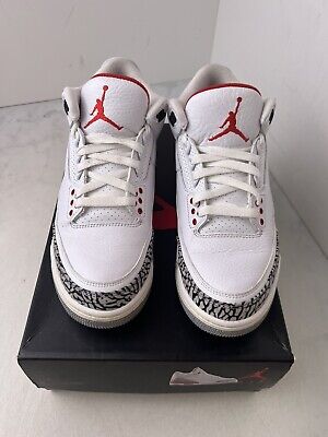 Nike Air Jordan 3 Hall Of Fame size 8 136064-116 OG III Fire Nike Air Jordan 3 Hall Of Fame size 8 136064-116 OG III Fire