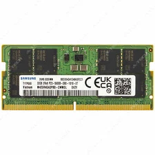 Samsung 32GB DDR5 5600 PC5-44800 2Rx8 SODIMM Laptop Memory RAM M425R4GA3PB0-CWM