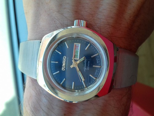 Duward Aquastar 9200 DIVER 200M NEW OLD STOCK VINTAGE AUTOMATIC WATCH UHR MONTRE - Imagen 6 de 12