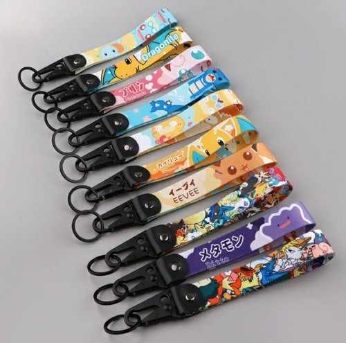 HeavyDuty Snorlax Pokemon Anime style Lanyard For Phone USB Pendant Keys - 第 3/7 張圖片