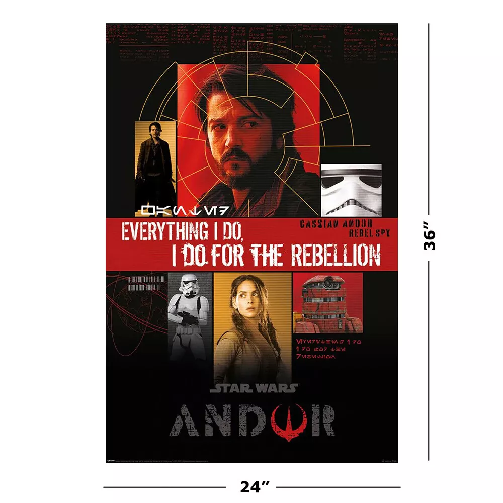 Star Wars: Andor - TV Poster (Cassian Andor: For The Rebellion