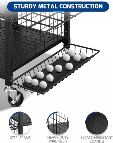 Golf Storage Garage Organizer, Golf Bag Storage Stand and Other Golfing Equipmen - Picture 4 of 7