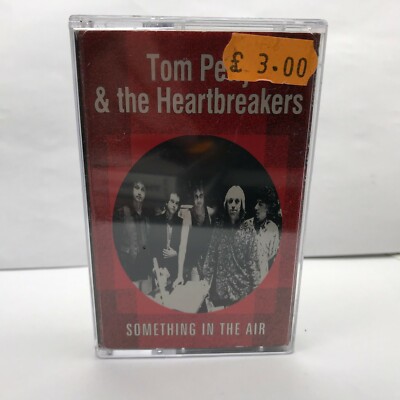 TOM PETTY & THE HEARTBREAKERS SOMETHING IN THE AIR  CASSETTE TAPE VINTAGE RETRO