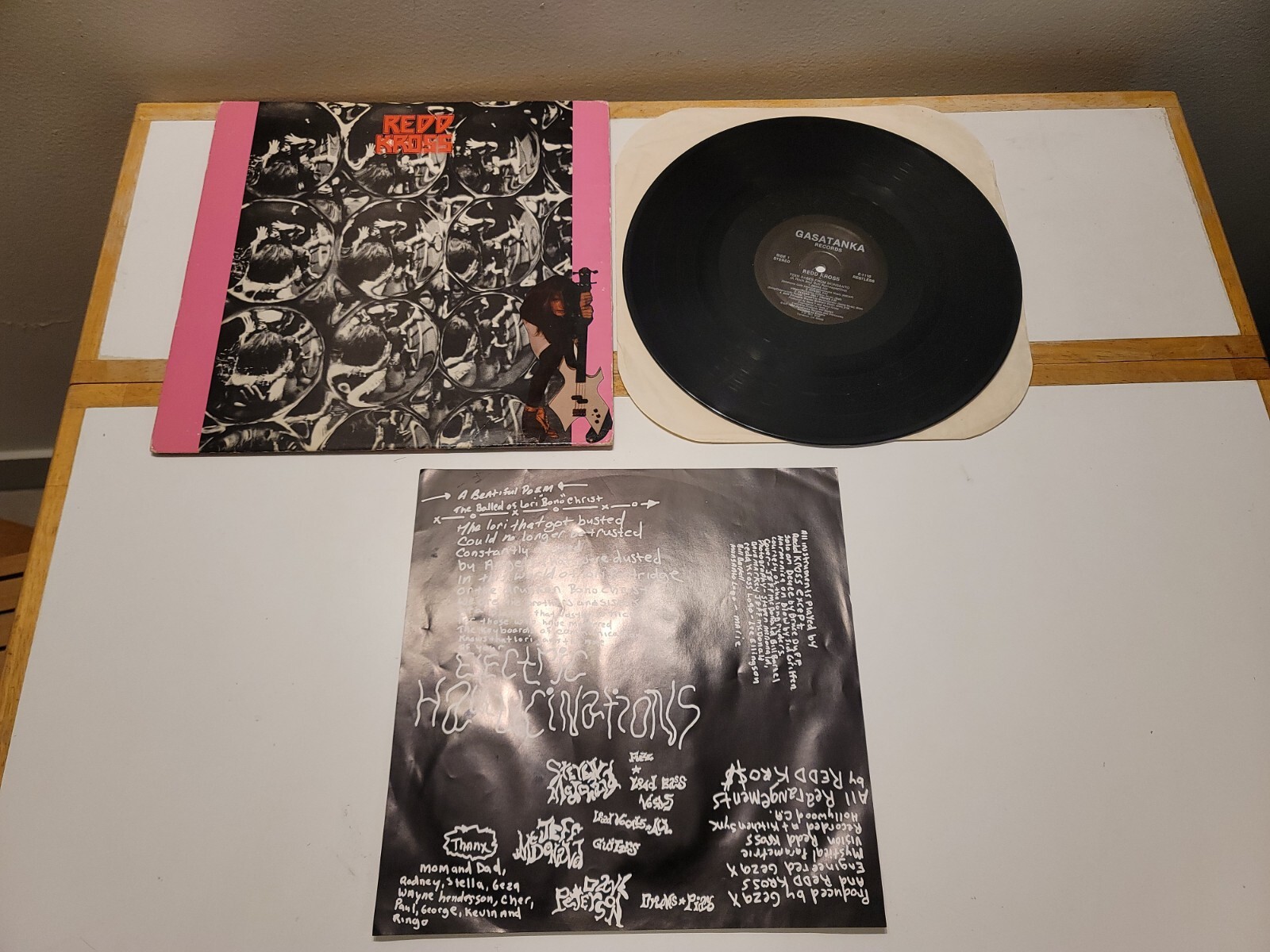 Redd Kross - in Teen Babes from Mosanto - US press LP + Insert 