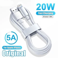 20W Original USB Cable For Apple iPhone 14 13 11 12 Fast Charging Phone USB C