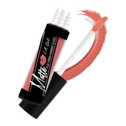 L.A Girl Matte Lip Gloss-Flat Finish Matte Pigment Gloss - All Colors Full Range - Picture 12 of 16