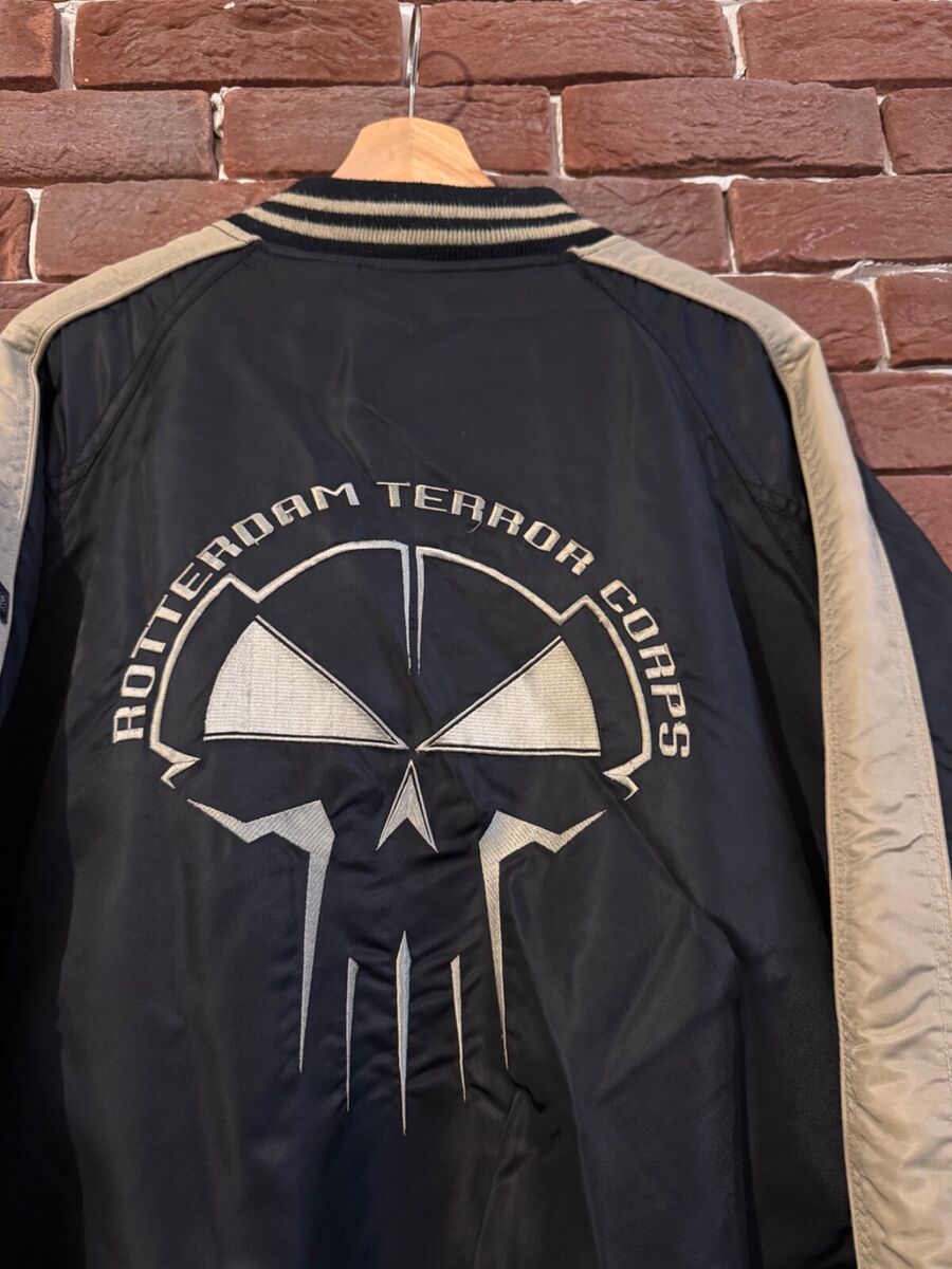 Rare 00s Rotterdam Terror Corps Bomber Jacket Gabber Rare 00s Rotterdam Terror Corps Bomber Jacket Gabber