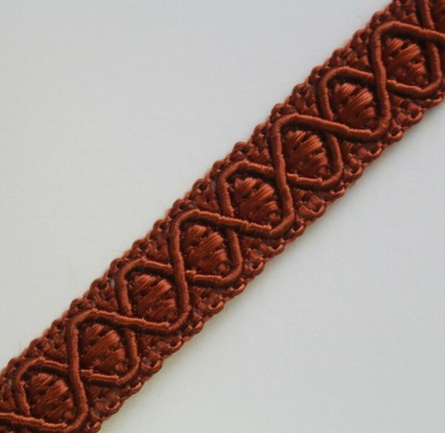 12mm DIAMOND BRAID Per Metre/Length/Reel Furnishing Upholstery Dress Trim - Picture 32 of 37