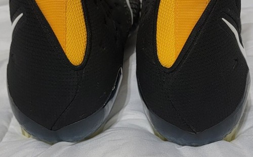 Size 18 Nike Force Savage Elite Football Cleats Black & Yellow 918345-017 - Picture 15 of 20