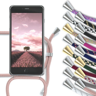 Für Apple iPhone 6 Plus 6s Plus Hülle Band Handykette Handy Kordel Umhängen Case