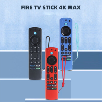 Silicone Remote Controller Case Protective Cover For Fire TV 4K Stick Max Sleeve