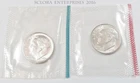 1964 P & D Roosevelt Dime Set   *90% SILVER*   *MINT CELLO*  *FREE SHIPPING*