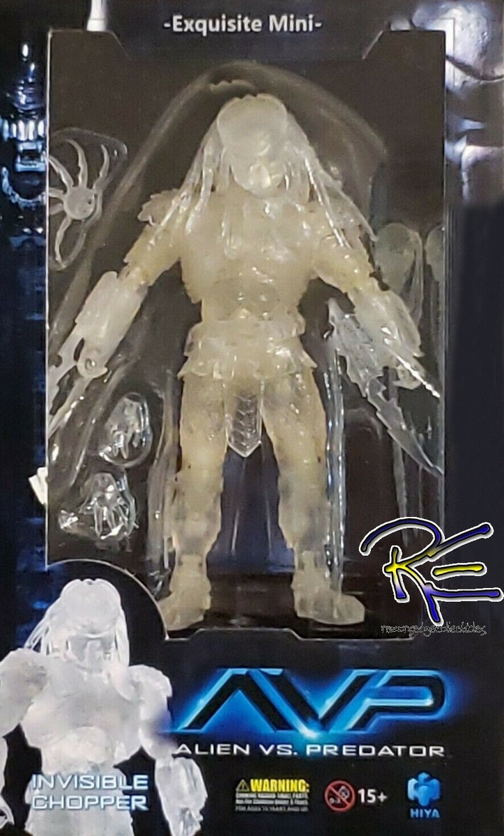 Hiya Toys Alien vs Predator Invisible Chopper Predator 1:18