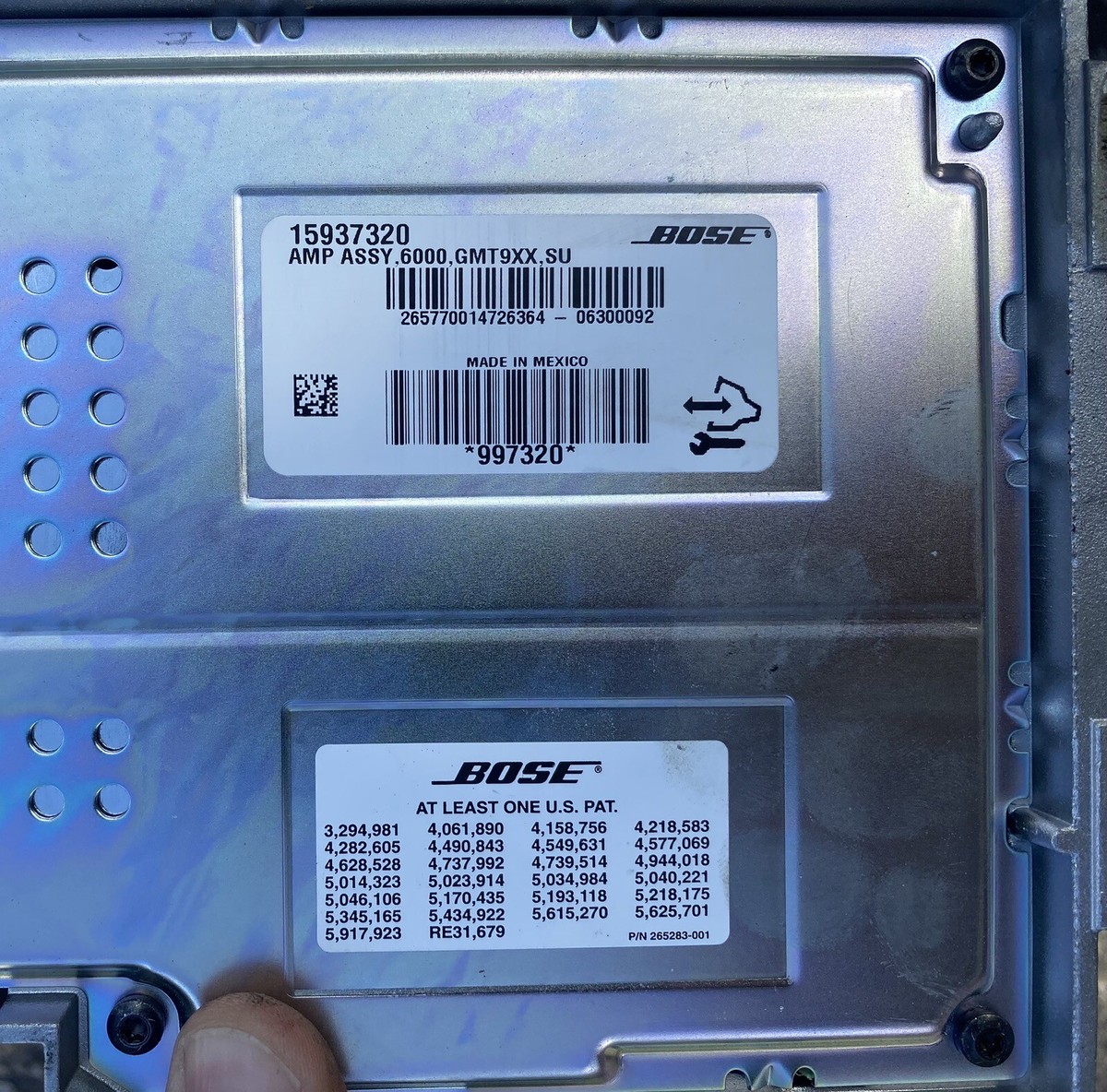🔥 07 08 09 10 Cadillac Escalade Bose Audio Amplifier OEM
