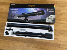 Polaroid 75X /150X Eyepiece Lens Full Size Adjustable Tripod Included Telescope