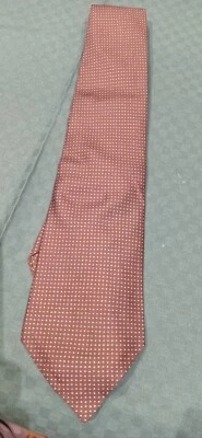 Cravatta tie MARINELLA Napoli ORIGINAL SILK seta 100% anni 90 marrone Brown  - Bild 1 von 4