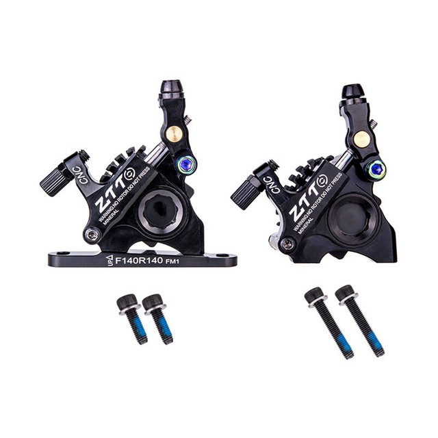 Gravel Bike Hydraulic Disc Brake Flat mount CX Road Bike Brake Mechanical wire eBay