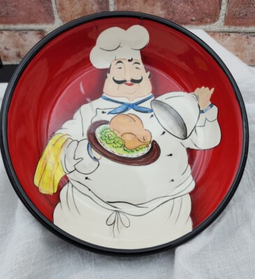 Pier 1 Bon Vivant (Fat Chef)  Pasta Bowl 9  Retired