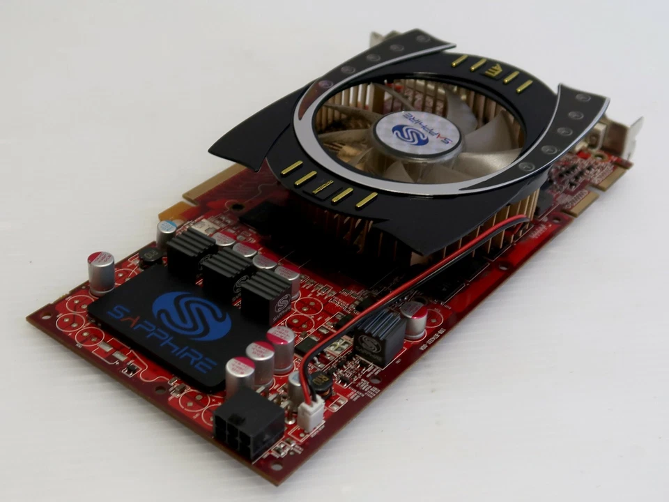 ATI Radeon HD 4770 512MB GDDR5, 128 BIT, 2 X DVI, TV, Sapphire 21149-00, WORKING - Image 3 of 4
