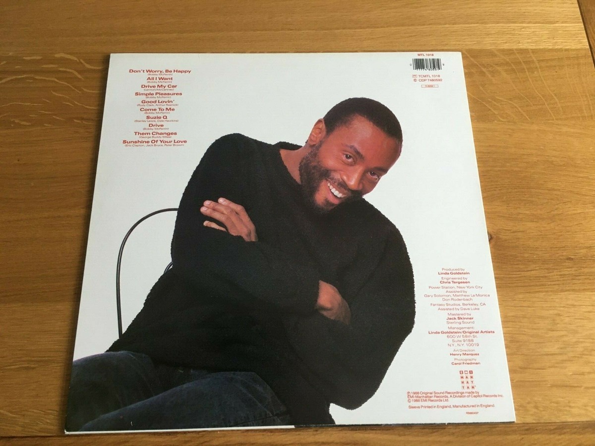 洋楽 SIMPLE PLEASURES / BOBBY McFERRIN LP Bobby Mcferrin - Simple Pleasures - Amazon.com Music