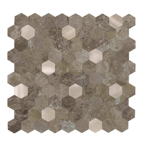 Azulejos autoadhesivos forma hexagonal - Imagen 23 de 25