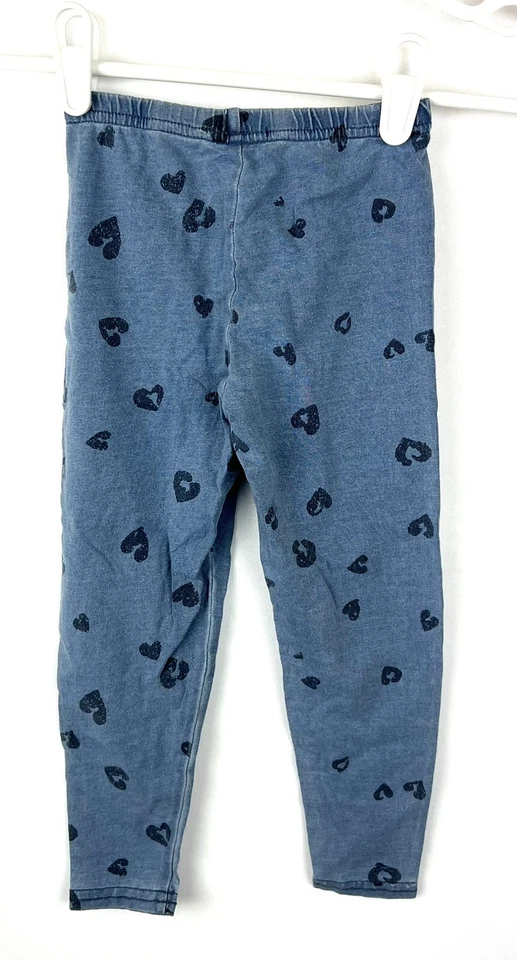 Espléndidos Pantalones Informales Niña Azul Estampado Gráfico Talla 2T Foto 2 de 2