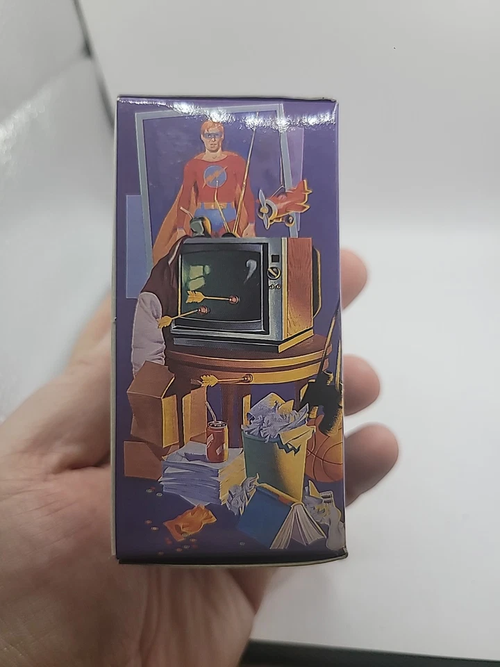 ET 1988 Aplausos PVC figura lendo livro de histórias para dormir Cake Topper Box E.T.A - Imagem 4 de 4