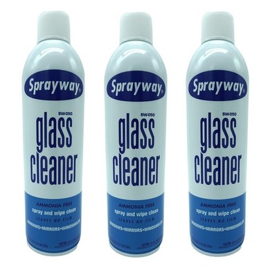 Sprayway Glasreiniger SW-050 Fenster Spiegel Windschutzscheiben kein Schlieren 3er Pack