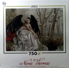Swan Song Nene Thomas Fantasy Art 750 pc Jigsaw Puzzle 24" X 18" Ceaco 2993-16