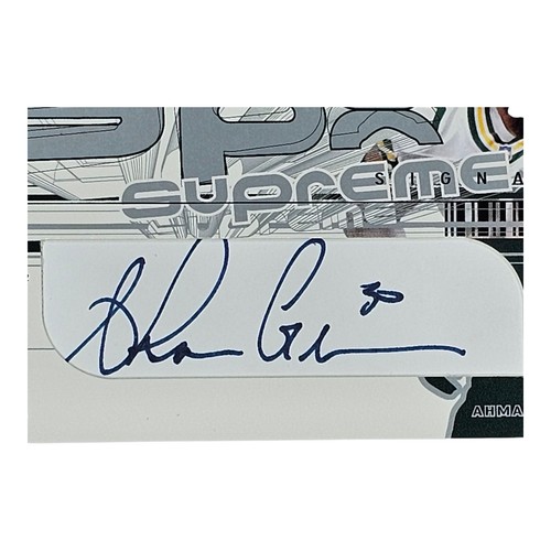 2002 Upper Deck SPX Ahman Green Supreme Signatures Auto #SS-AG - Bild 2 von 3