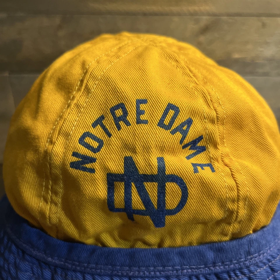 Sombrero de cubo irlandés de lucha de la universidad Notre Dame campeón años 50 60 de colección pequeño Foto 2 de 4
