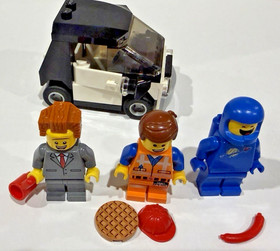 The LEGO Movie tlm094 tlm095 tlm096 Emmet,Benny Smart Car 70818