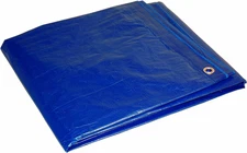 6x8 Blue Economy Tarp 5 Mil Lightweight Waterproof Multi Purpose for Home Use