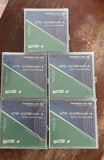 Lot of 5 Tandberg Data LTO Ultrium 4 Data Cartridges 800GB/1.6TB New Sealed