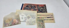  stamp collection estate box lot U.S. / worldwide stamps With An Album