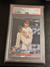 2018 Topps Series 2 Rookie Shohei Ohtani RC PSA 10 Los Angeles Angels #700