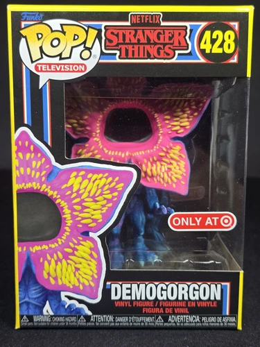 Funko Pop Stranger Things Demogorgon #428 Blacklight Target Exclusive