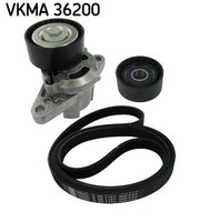 SKF Vkma 36200 Keilrippenriemensatz FüR Dacia Passend FüR Nissan Renault