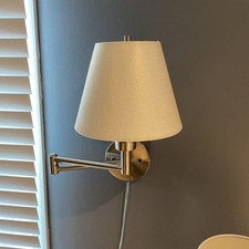 Wall Mounted Bed Side Reading Light - Silver ...