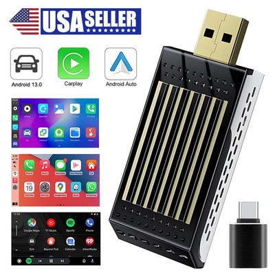 Wireless CarPlay AI box Android Auto WIFI Converter Adapter with