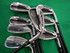 TaylorMade RSi1 Set di ferri 5-9 + PwAwSw 8 pz RH TM7-115 albero in grafite F...