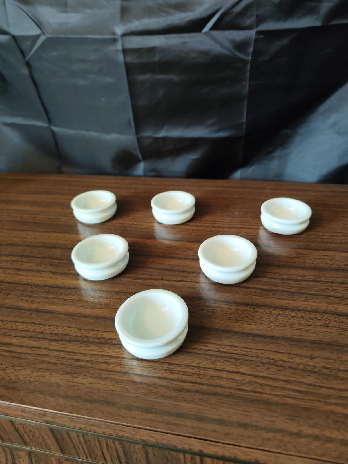 Pillivuyt France Porcelain Butter Pats Set Of Six