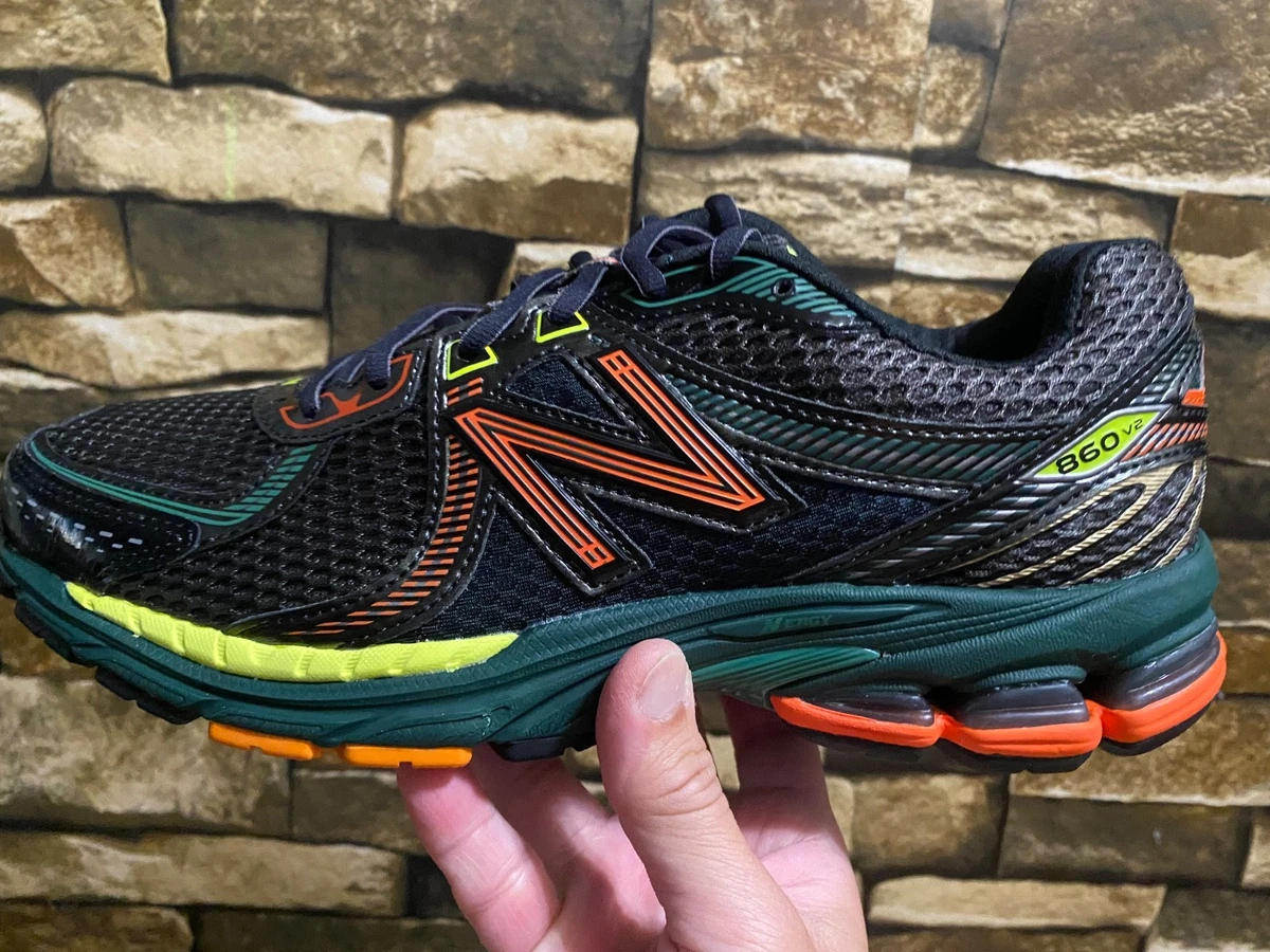 Aimé Leon Dore x New Balance 860v2 Black Green Orange for Sale